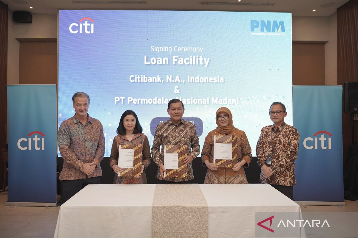 PT PNM mendapatkan fasilitas pinjaman sebesar Rp650 miliar dari Citibank Indonesia.