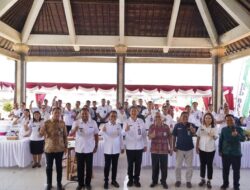 OJK Bali Mengedukasi Pelaku UMKM-Pelajar di Desa Wisata Mengenai Jasa Keuangan