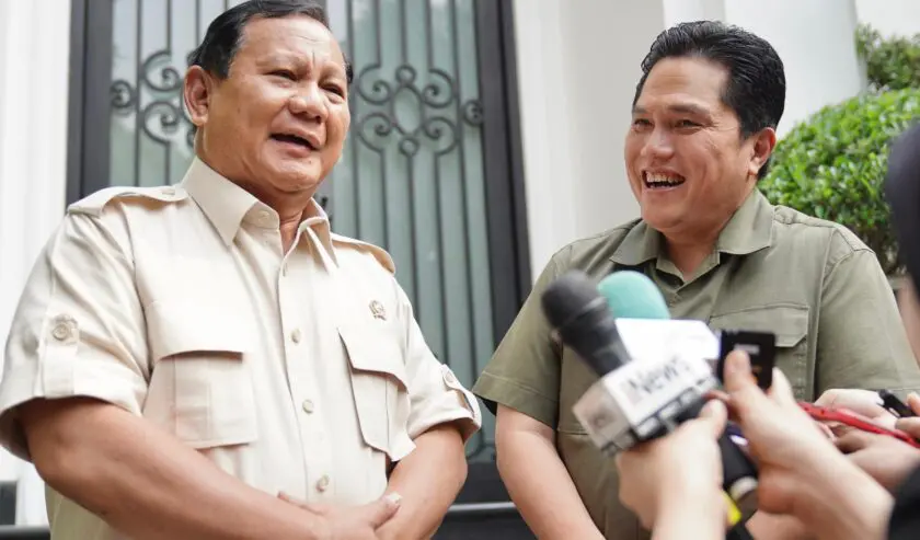 Erick Thohir Mendukung Prabowo