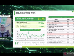 Transportasi Jadi Penyumbang Inflasi Paling Besar Menurut BPS pada Oktober 2023