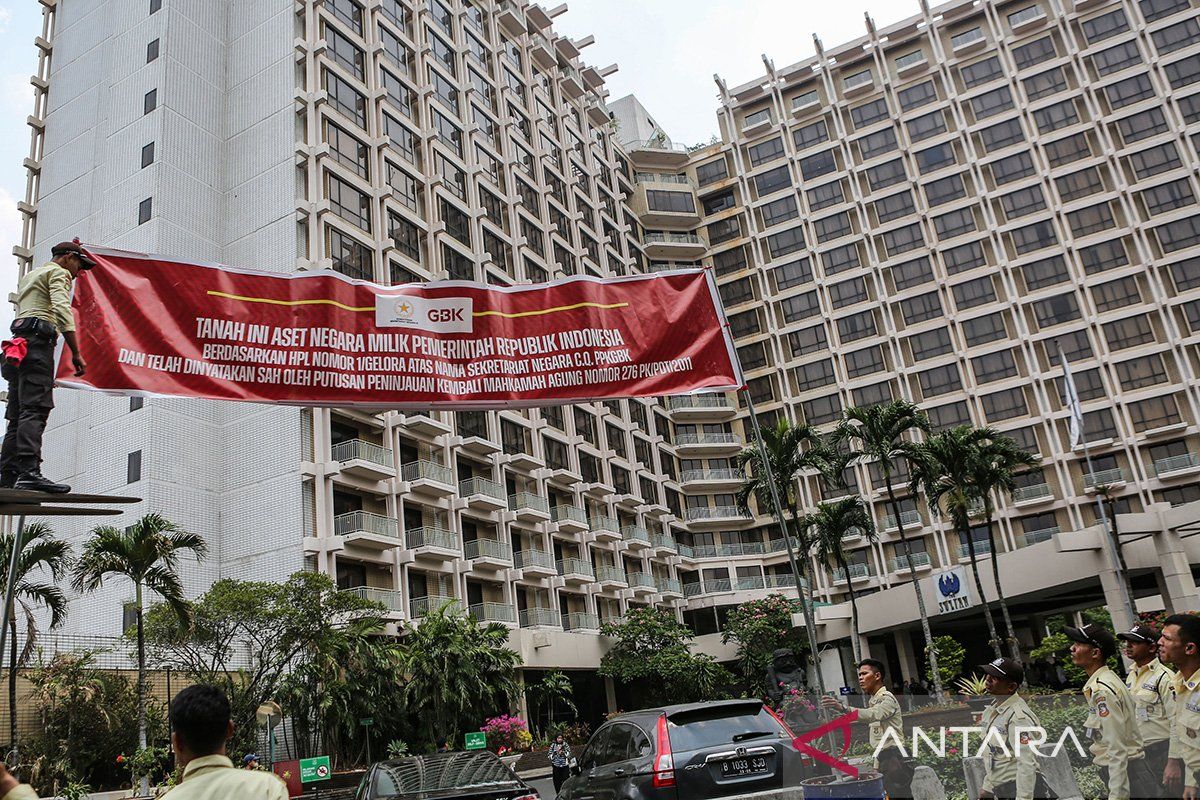 Kementerian Keuangan mendukung usaha PPKGBK untuk mengembalikan Hotel Sultan ke negara