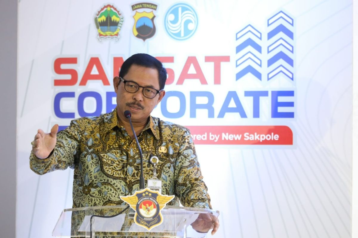 Peluncuran Samsat Corporate oleh Jateng untuk Mempermudah Pembayaran Pajak Kendaraan