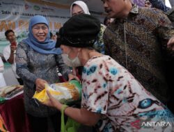 Gubernur Jatim, Khofifah Indar Parawansa, Menghadiri Peringatan Hari Pangan Sedunia