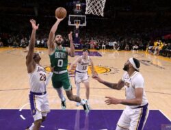 Boston Celtics Unggul atas Lakers 126-115 dalam Perayaan Natal