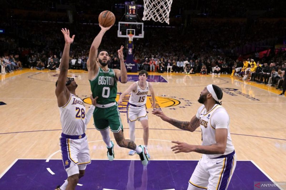 Boston Celtics Unggul atas Lakers 126-115 dalam Perayaan Natal