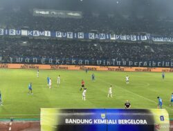 Persib menderita kekalahan perdana di kandang dengan skor 0-2 dari Persik