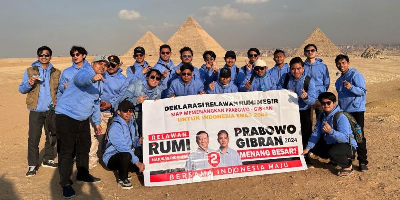 Diaspora Mesir dan Turki Dukung Prabowo-Gibran di Pilpres 2024