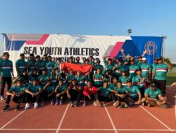 Tim pelajar berhasil masuk tiga besar di Sea Youth Athletics Championship 2023