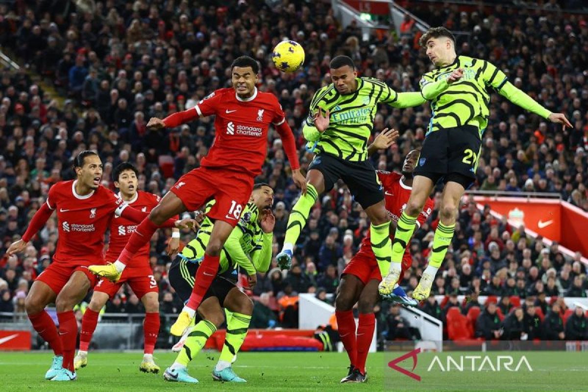 Arsenal Pertahankan Posisi Puncak Klasemen setelah Bermain Imbang dengan Liverpool dalam Liga Inggris