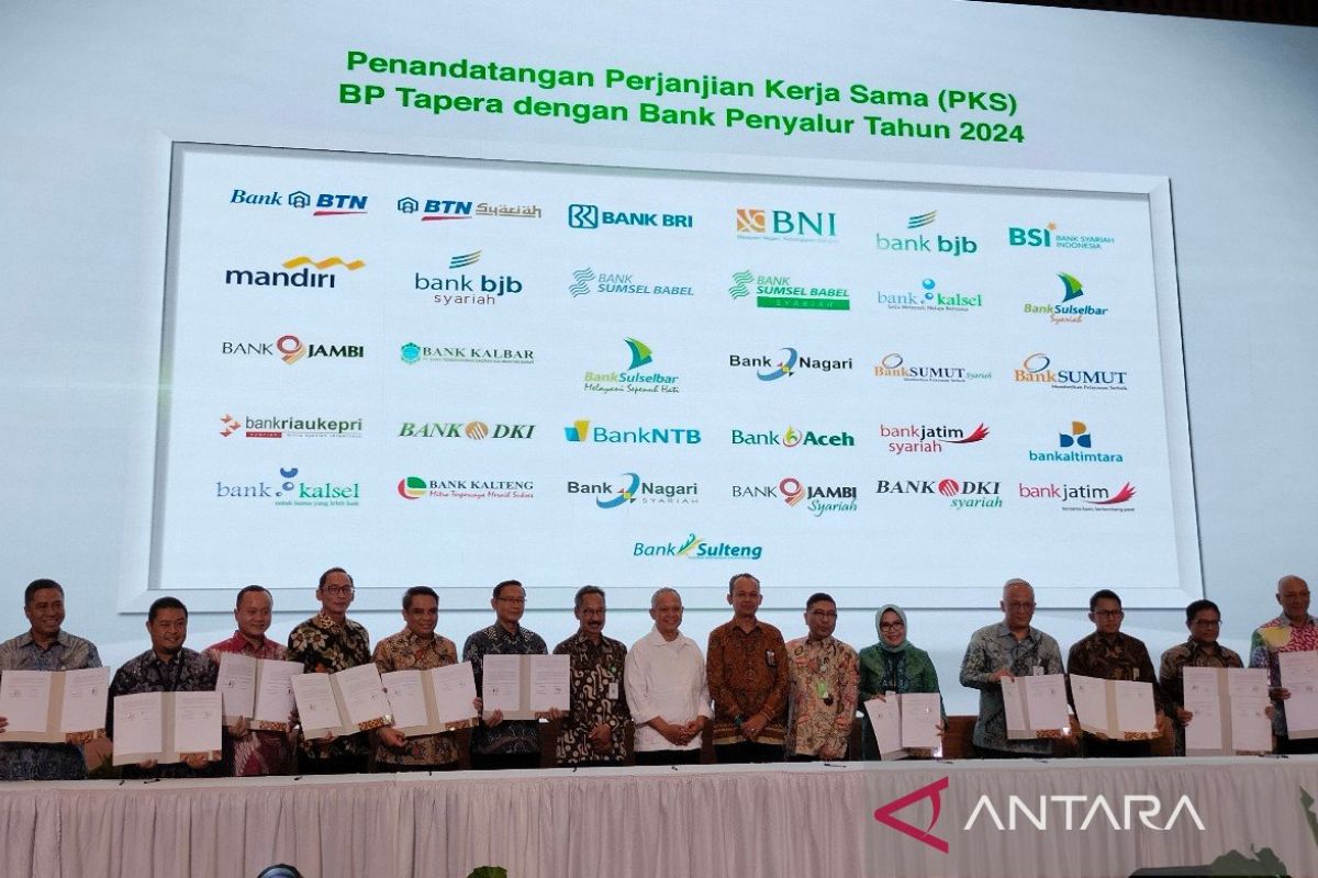 BP Tapera dan 31 bank bekerjasama untuk menyalurkan KPR Sejahtera FLPP 2024