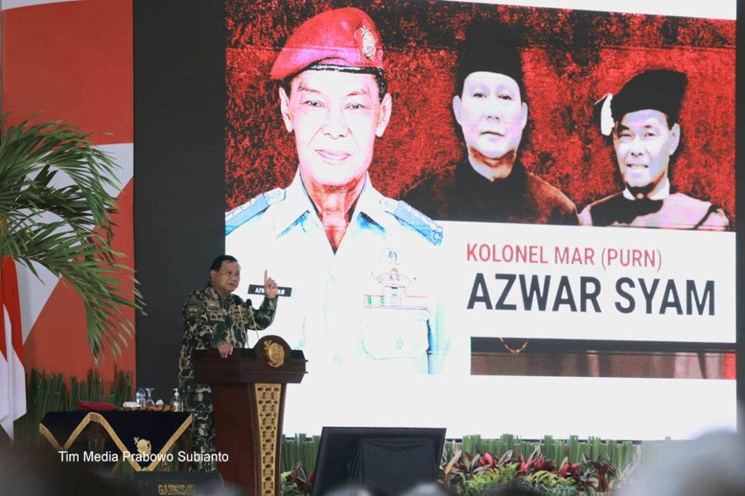 Judul yang diulang: 
Pengaruh Kepemimpinan Mar TNI (Purn) Azwar Syam