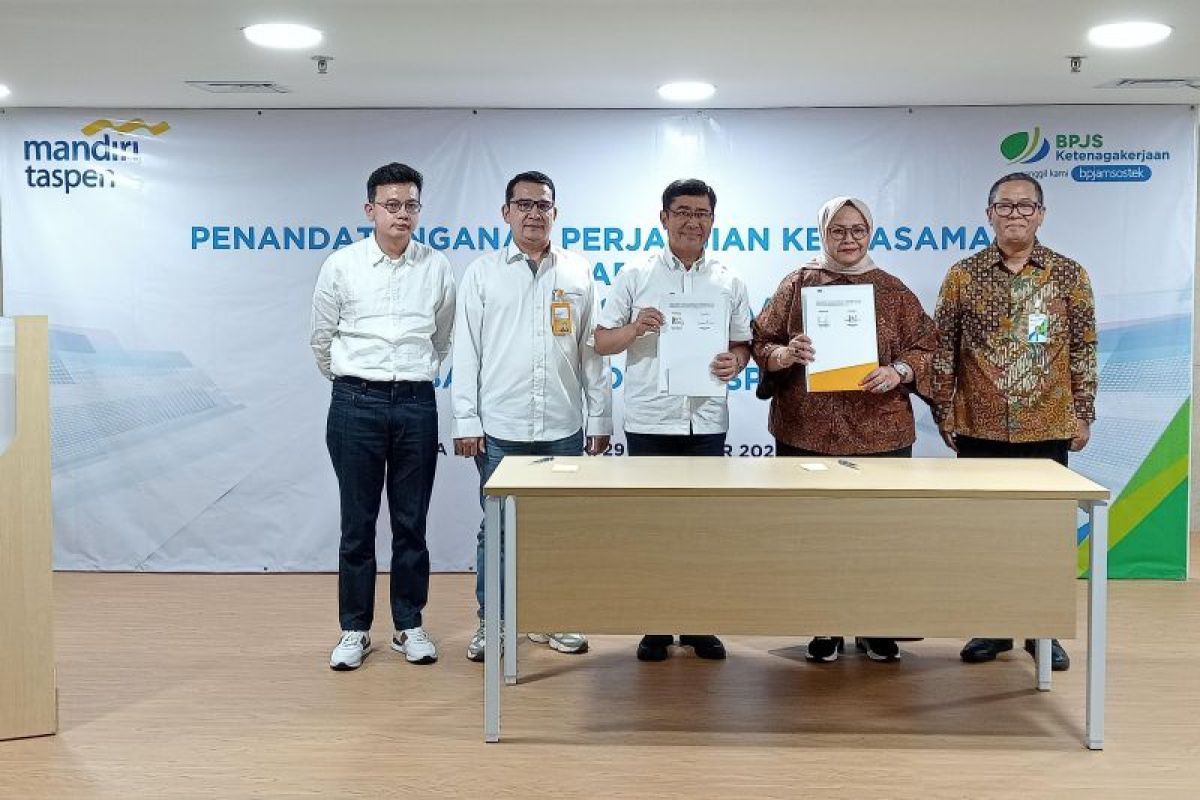 Mandiri, Taspen, dan BPJS Ketenagakerjaan bekerja sama untuk mewujudkan pensiunan yang produktif