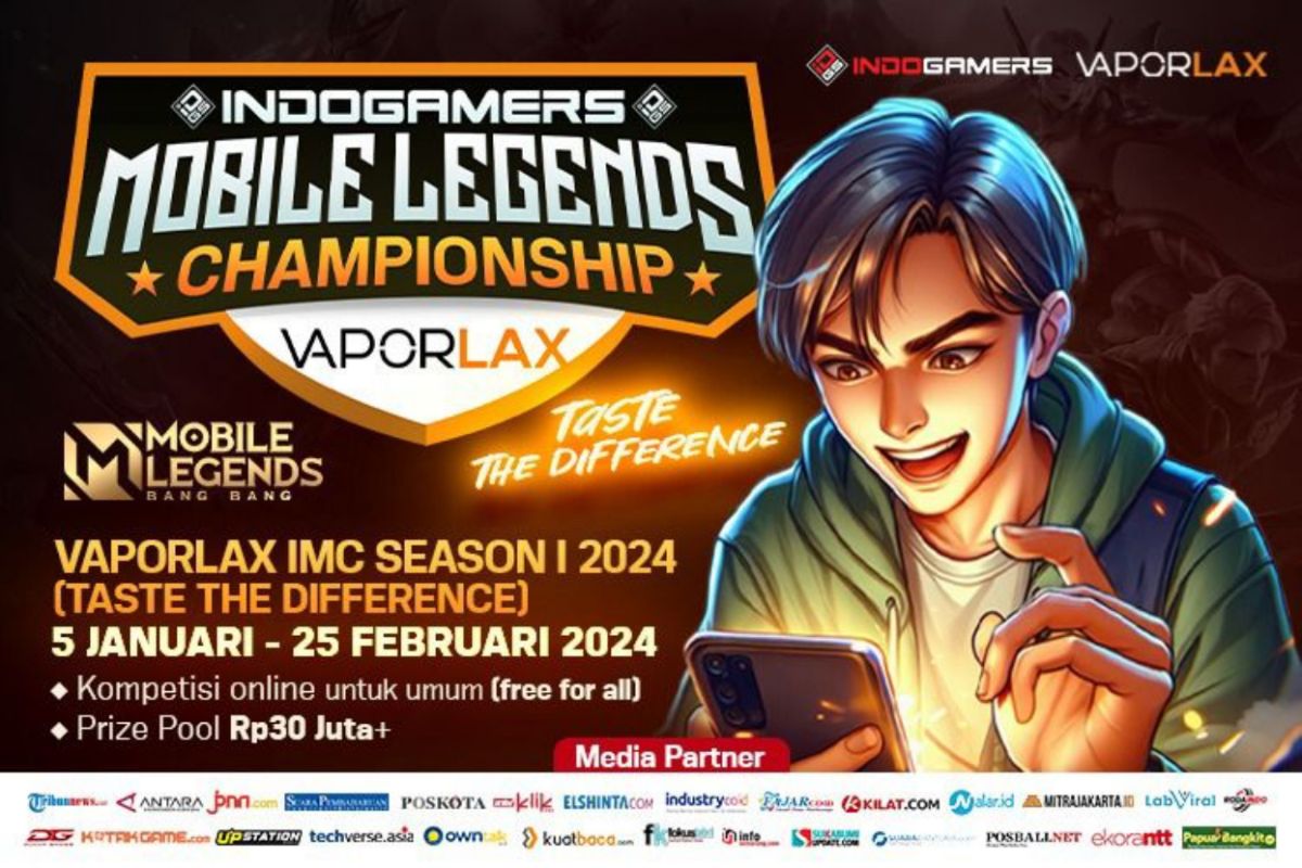 Segera Digelar Turnamen Mobile Legends Vaporlax Indogamers Season 1