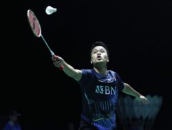 Ginting bersyukur meraih kemenangan pertamanya di Malaysia Open 2024