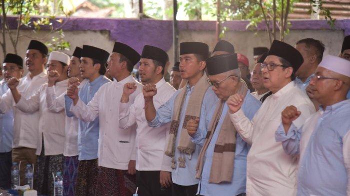 Ribuan Kiai di Kampung Banyuwangi Memberikan Dukungan untuk Kemenangan Prabowo-Gibran di Pilpres 2024