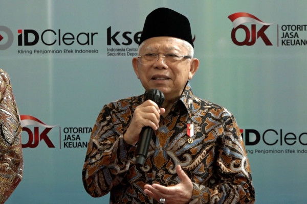 Wapres Meminta Bursa Efek Indonesia Memberikan Akses Pembiayaan kepada UKM