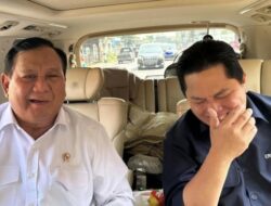 Erick Thohir Menyerahkan Amanah Masa Depan Bangsa Indonesia kepada Prabowo Subianto