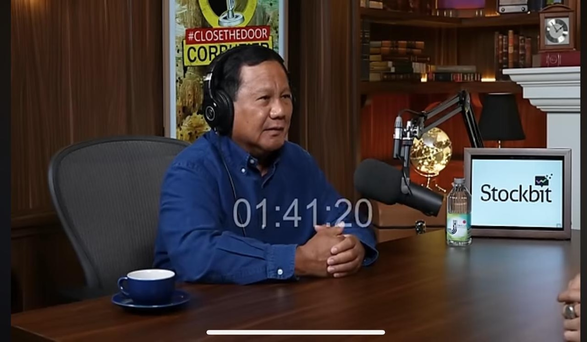 Dendam Menghabiskan Energi – Prabowo Subianto Berbicara di Podcast Deddy Corbuzier