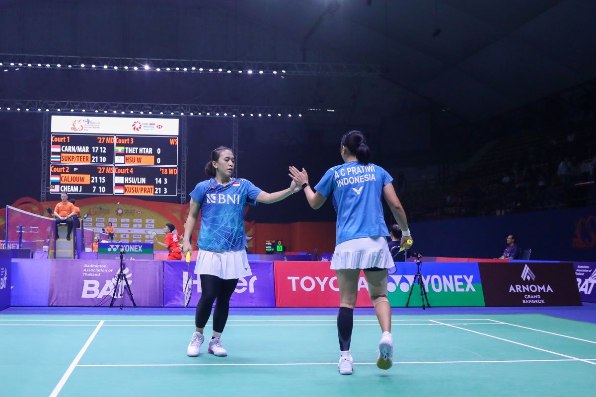 Kepercayaan Diri Membawa Ana/Tiwi Maju ke Perempat Final Thailand Masters