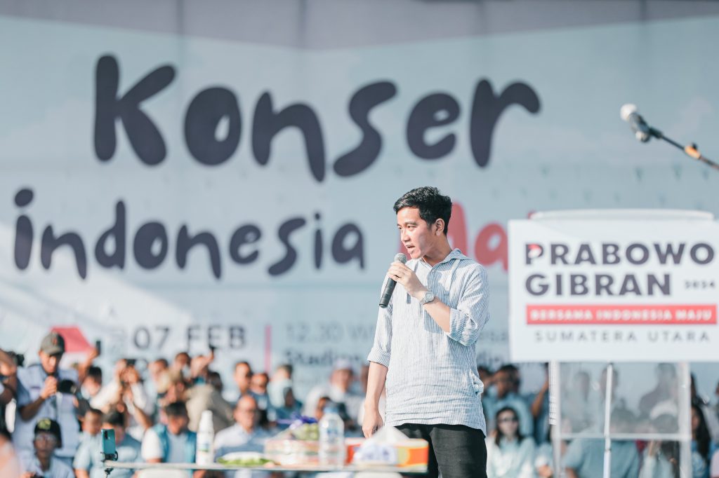 Gibran Sebut Hasil Survei Melebihi 50%, Ajak Warga Sumut untuk Tidak Golput