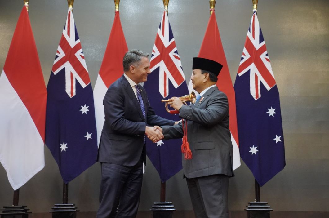 Prabowo Subianto dan Wakil PM Australia Membahas Perjanjian Kerja Sama Pertahanan