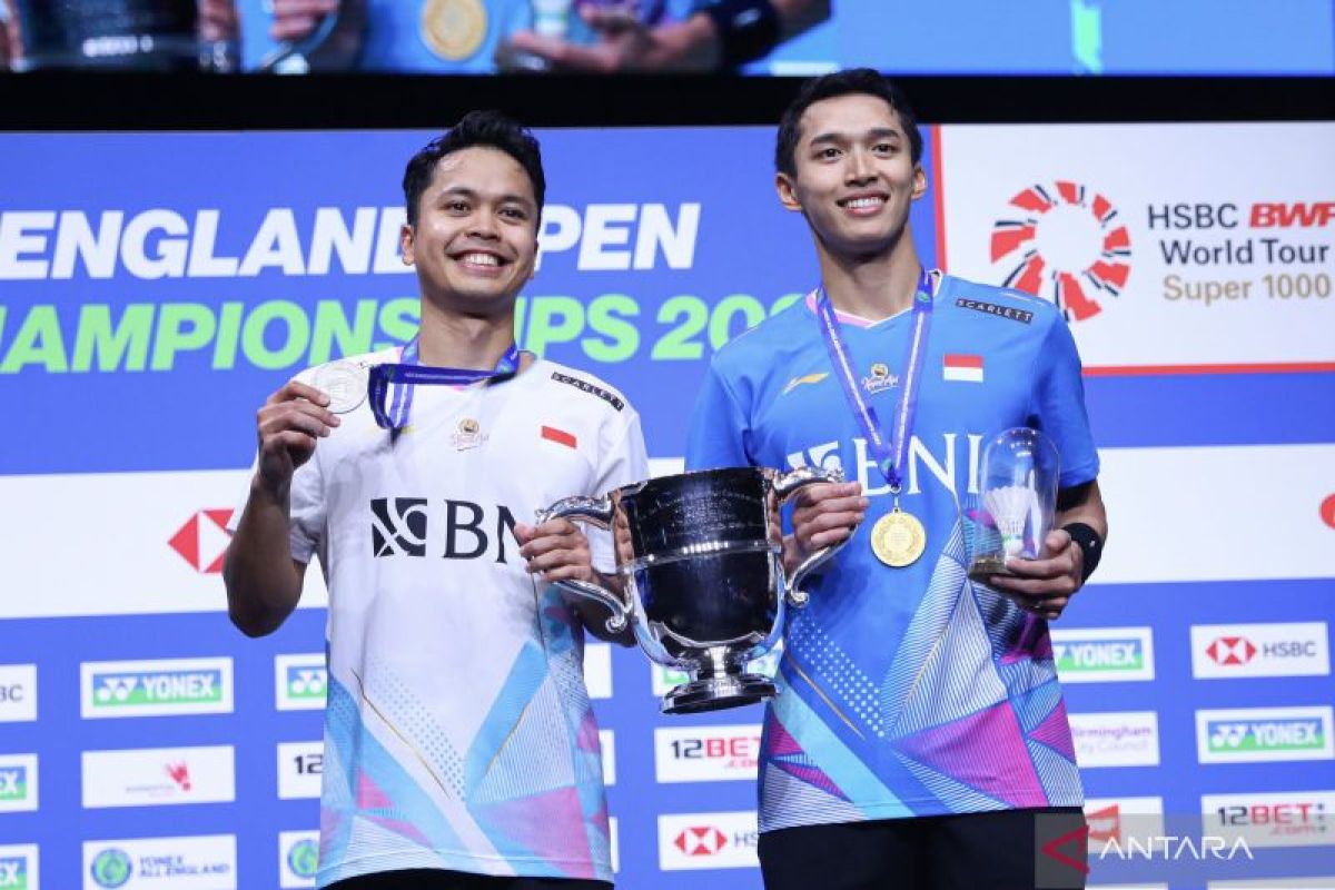 Ginting dan Jonatan Kembali Ke Posisi Lima Besar di Kategori Tunggal Putra Dunia