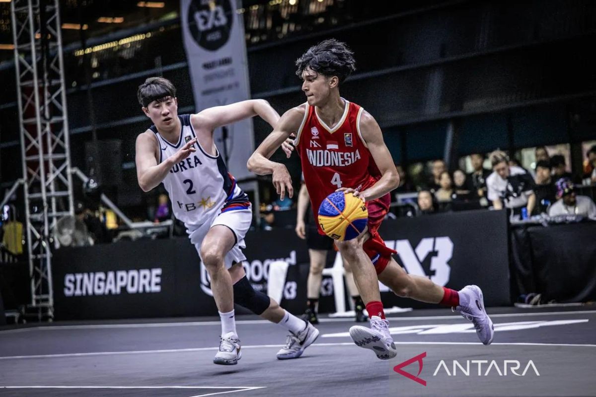 Erick Ibrahim memerankan peran penting dalam kemenangan timnas Indonesia 3X3 melawan Korsel