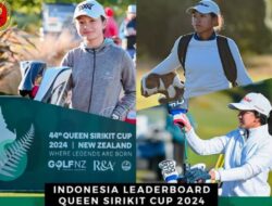 Tim golf Indonesia meningkatkan peringkat mereka dalam Queen Sirikit Cup 2024