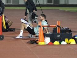 Marc Klok “terganggu” di latihan terakhir menjelang Indonesia vs Vietnam