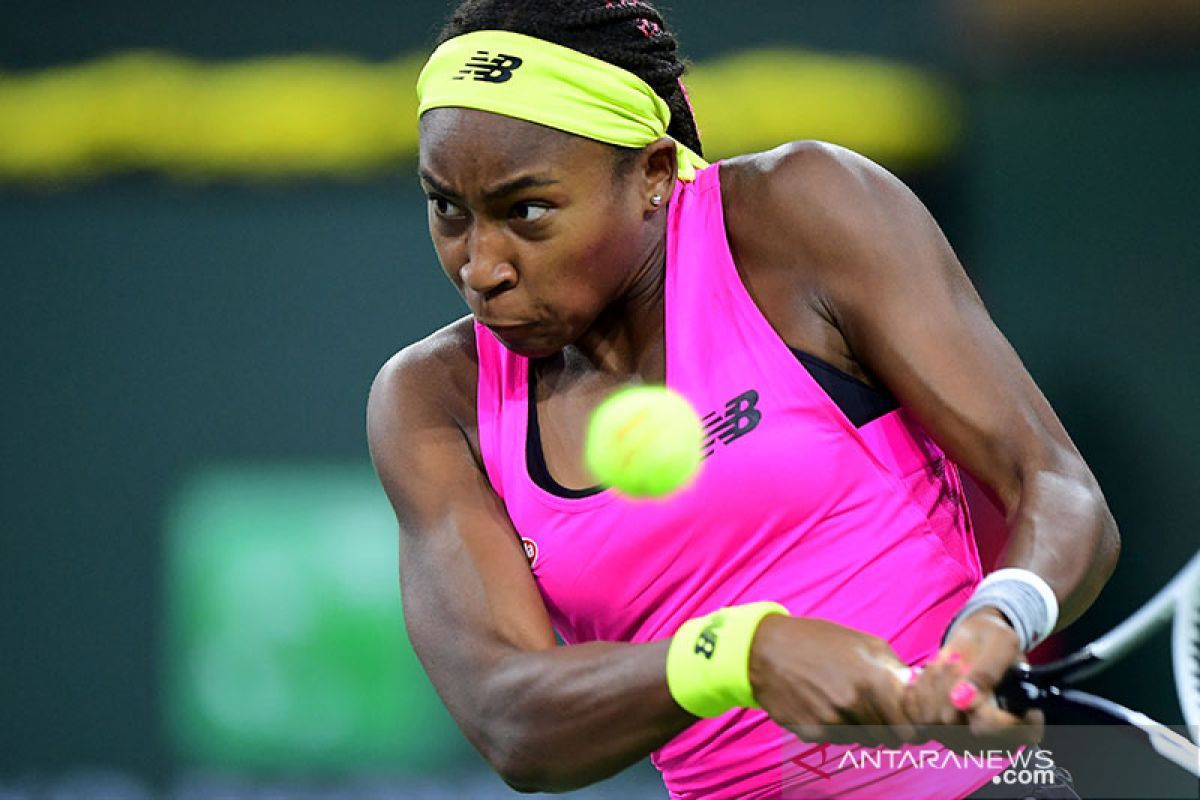 Gauff mengalahkan Bronzetti dan melangkah ke perempat final Indian Wells