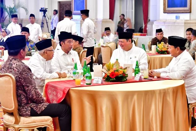 Acara Bukber di Istana Negara: Hubungan Akrab Prabowo Subianto dan Jokowi