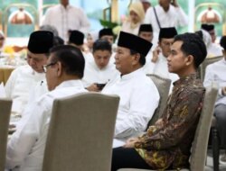 Prabowo Subianto Ikut Berbuka Puasa Bersama Gibran di Bukber Partai Golkar, Menegaskan Menghormati Proses Hukum dan Menanti Keputusan MK