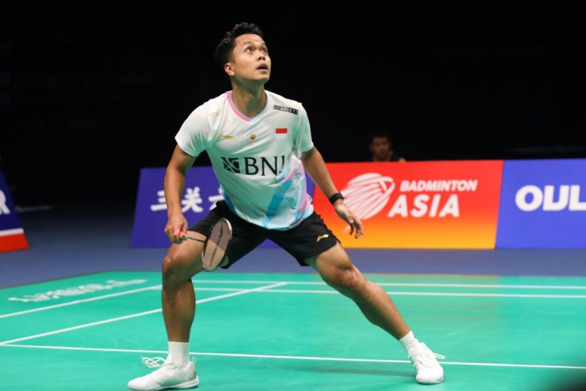 Ginting tersingkir, Jonatan melaju ke semifinal BAC di Indonesia