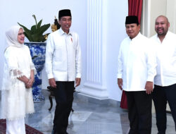 Prabowo Subianto dan Jokowi Bersarapan Bareng di Istana Negara pada Hari Kedua Lebaran