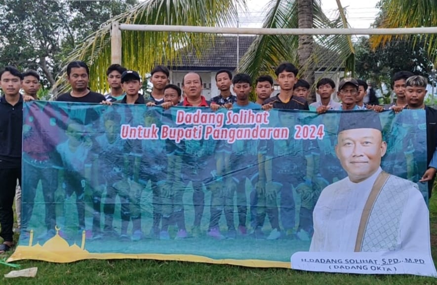 Milenial Pangandaran Mendeklarasikan Dukungan untuk Pencalonan Dadang-Iwan dalam Pilkada 2024