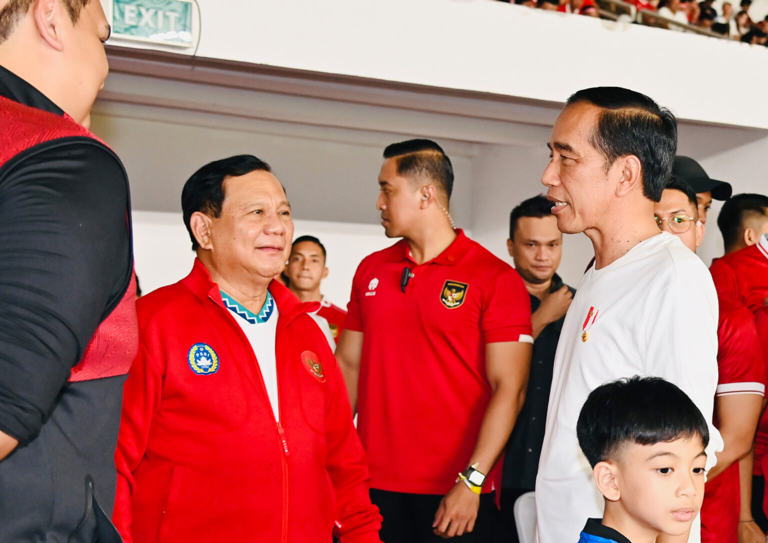 Prabowo Subianto Shows Support and Prayers for U-23 National Team to Win Against South Korea