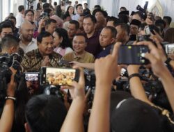 Prabowo Subianto Minta Maaf Lahir Batin pada Hari Kedua Lebaran untuk Rekan-Rekan Media