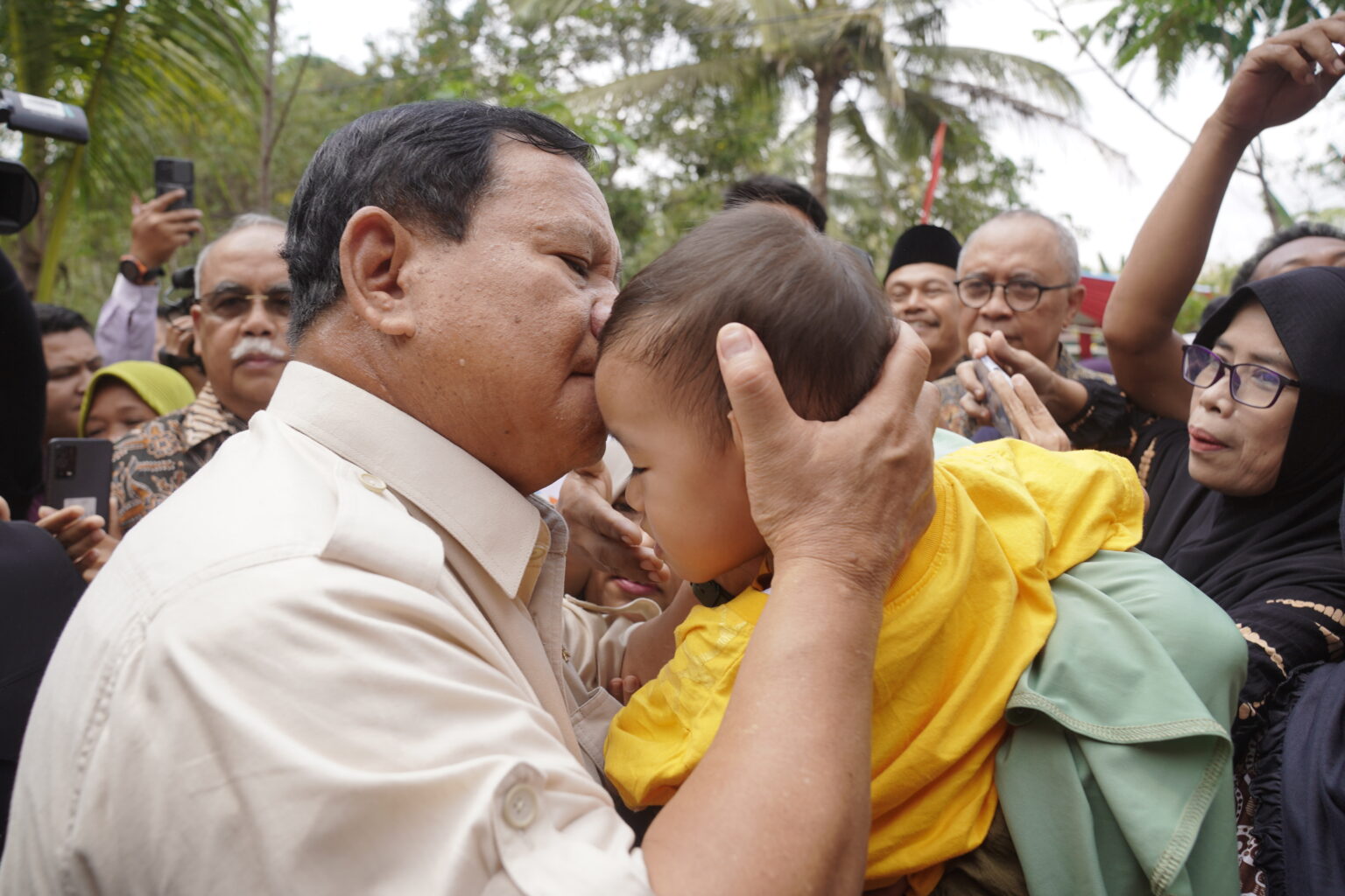 Prabowo Subianto Berjanji Program Kesejahteraan Akan Menyentuh Anak-anak di Seluruh Indonesia