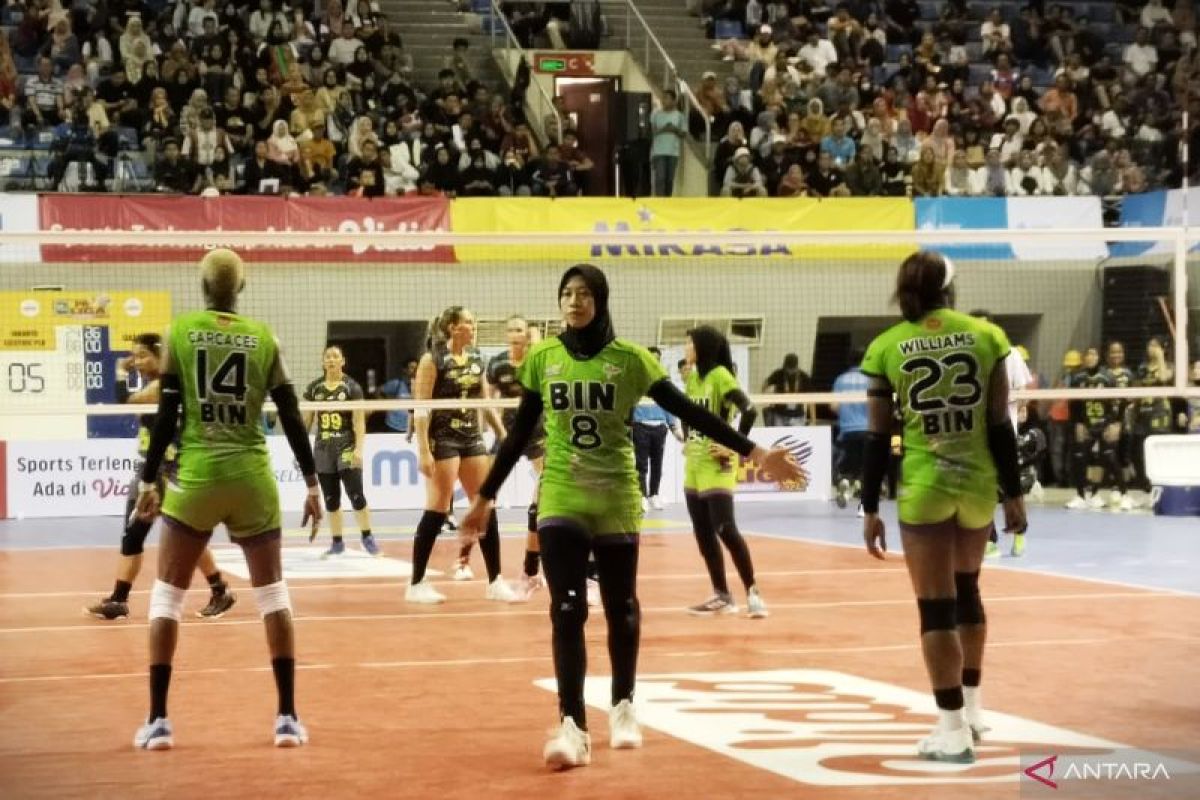 BIN Jakarta Menang Melawan Jakarta Electric PLN pada Seri Ketiga Proliga 2024