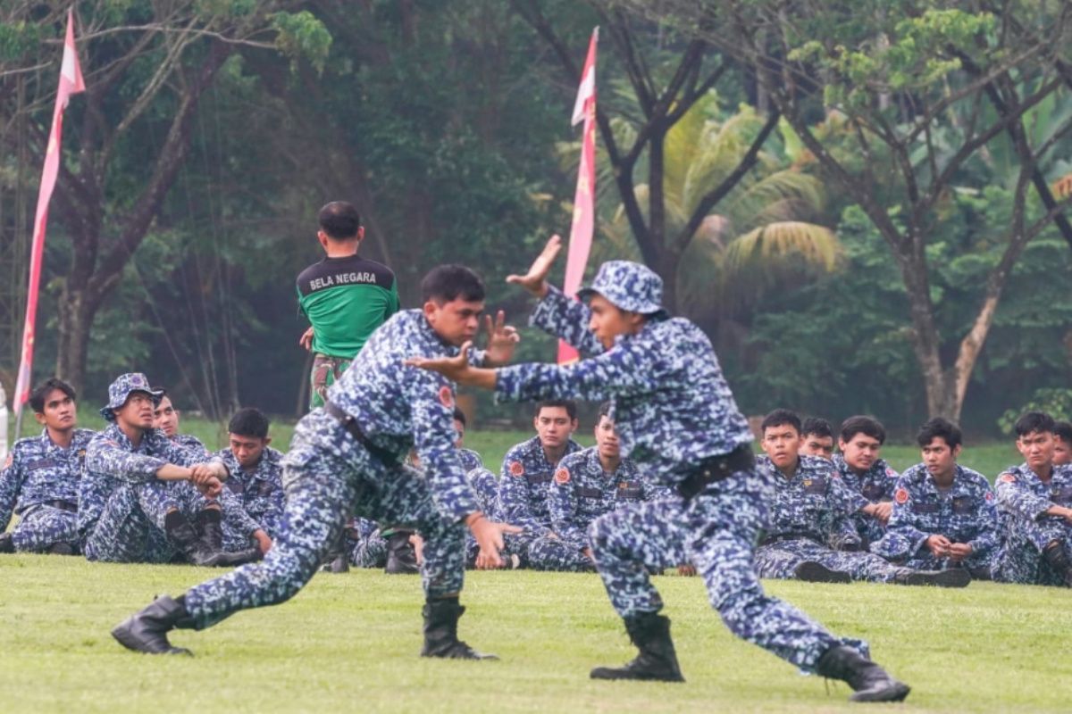 Peserta PKPBN Kemenpora menyelesaikan program pendidikan di Pusdiklat Kemhan