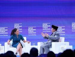 Prabowo Subianto Memberikan Jawaban Resolusi Mengenai Prinsip Demokrasi dalam Kepemimpinannya, Disambut meriah di Qatar Economic Forum