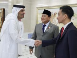 Prabowo Subianto dan Gibran Rakabuming Raka Bertemu dengan Emir Qatar dan PM Qatar, Membahas Kerja Sama dan Situasi Gaza