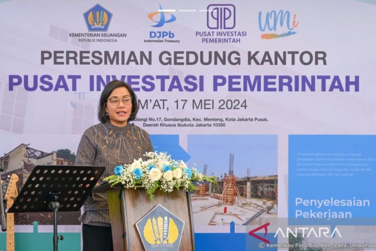 Menteri Keuangan Meresmikan Gedung Baru Pusat Investasi Pemerintah