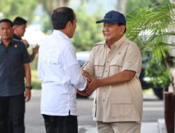 Prabowo Subianto Pays a Visit to Jokowi at Halim Airport, Personally Extends Birthday Wishes