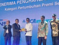 BRI Insurance meraih penghargaan untuk pertumbuhan premi terbesar.