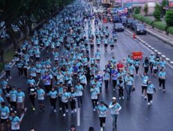 Riau Bhayangkara Run 2024 di Pekanbaru Dimeriahkan oleh 10 Ribu Peserta