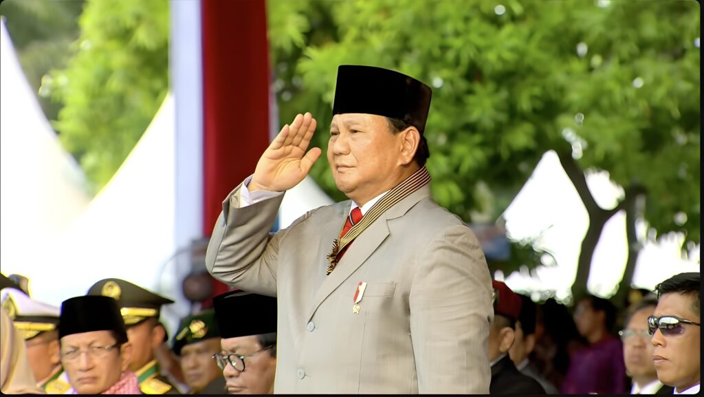 Post-Surgery, Prabowo Subianto Excitedly Returns to Participate in Bhayangkara’s 78th Anniversary Celebrations