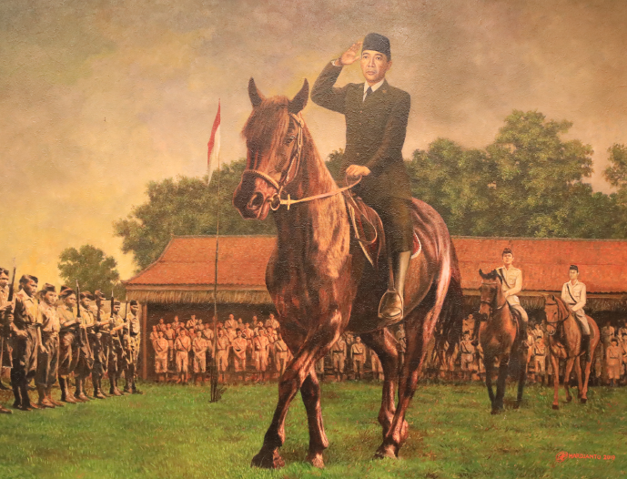 Leadership of Indonesian National Leader: President Sukarno