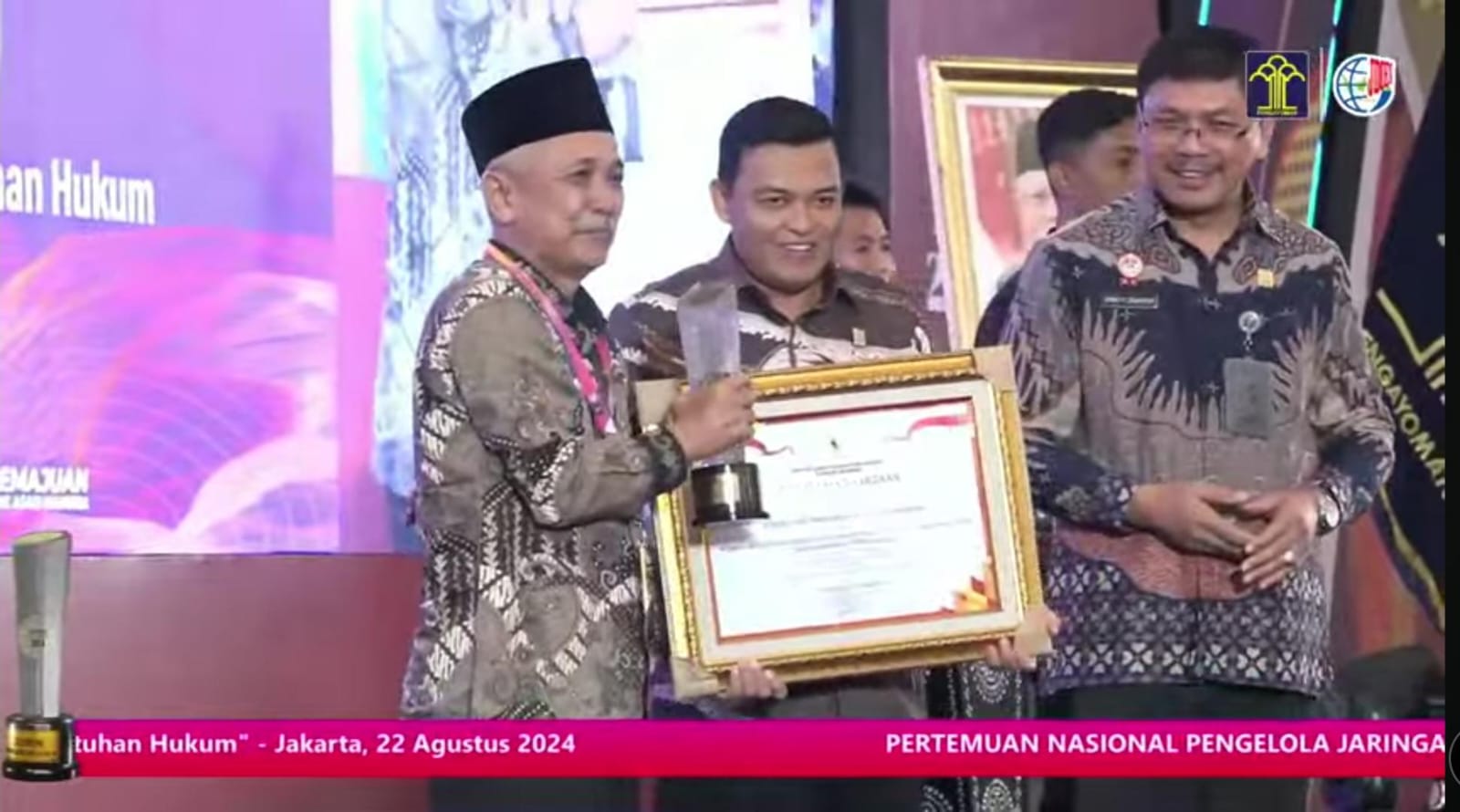 DPRD Pangandaran Raih Gelar Juara 1 Terbaik Nasional di Tahun 2024