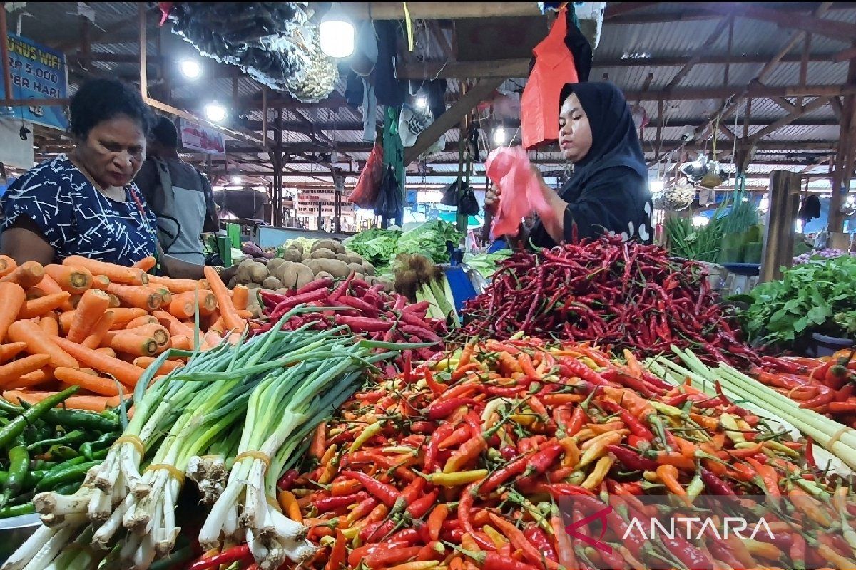 Inflasi di Provinsi Papua Mencapai 1,03 Persen pada Bulan Agustus Menurut BPS Papua